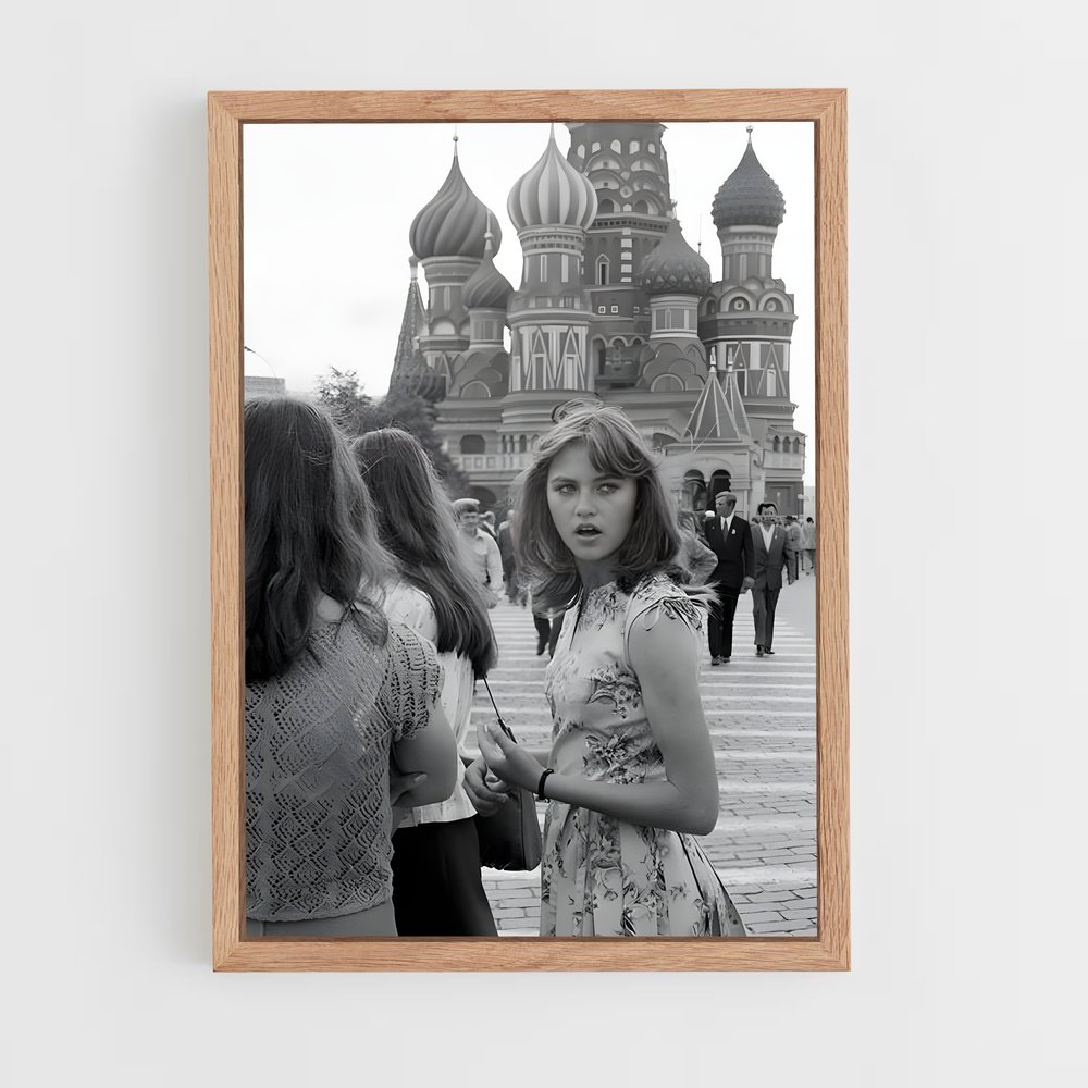 Poster Femmes de Moscou – affiche Jeux Olympiques (vue 4)